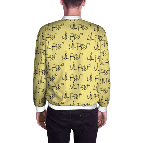 Мужской бомбер 3D LiL PEEP Pattern - фото 4