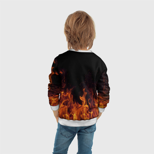 Детский свитшот 3D Света огонь баба, цвет 3D печать - фото 6