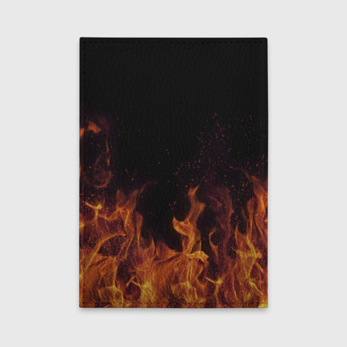 Обложка для автодокументов Света огонь баба, цвет красный - фото 2