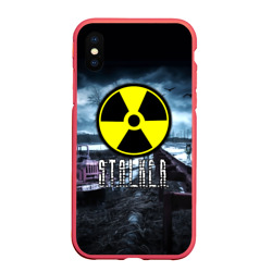 Чехол для iPhone XS Max матовый S.T.A.L.K.E.R