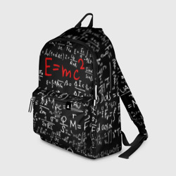 Формулы E=mc2 – Рюкзак 3D с принтом купить