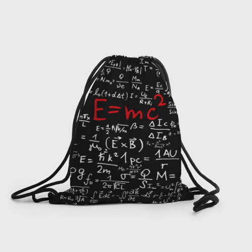 Рюкзак-мешок 3D Формулы E=mc2