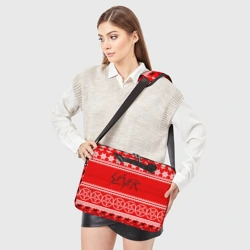 Сумка для ноутбука 3D Праздничный Slayer - фото 2