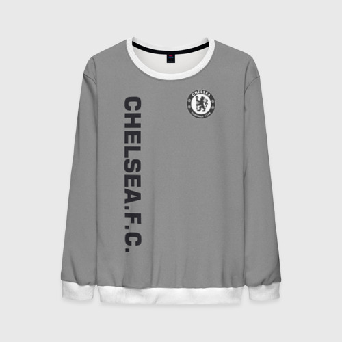 Мужской свитшот 3D Chelsea Uniform, цвет белый