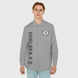 Мужская рубашка oversize 3D Chelsea Uniform - фото 2