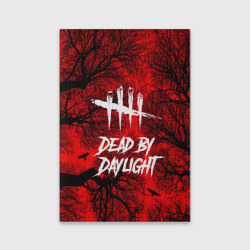 Обложка для паспорта матовая кожа Dead by Daylight