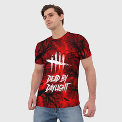 Мужская футболка 3D Dead by Daylight - фото 2