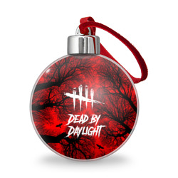 Dead by Daylight – Ёлочный шар с принтом купить