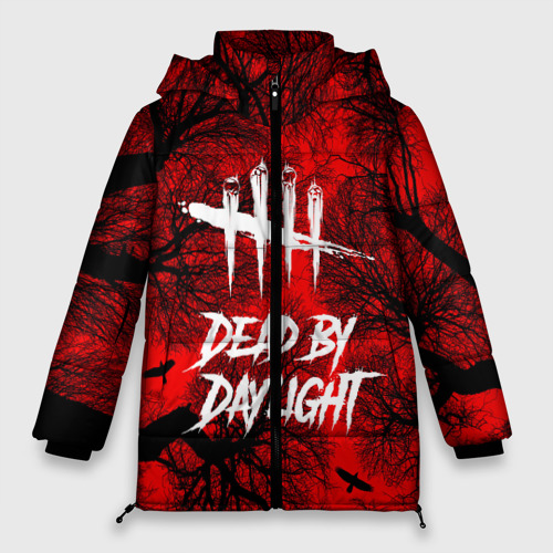 Женская зимняя куртка Oversize Dead by Daylight, цвет черный