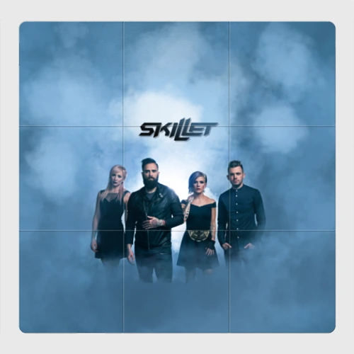 Магнитный плакат 3Х3 Skillet
