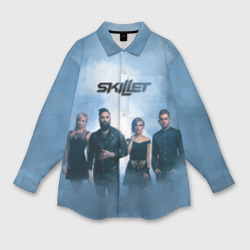 Мужская рубашка oversize 3D Skillet