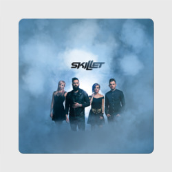 Магнит виниловый Квадрат Skillet