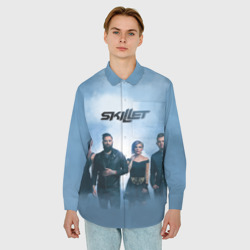 Мужская рубашка oversize 3D Skillet - фото 2