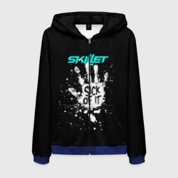 Мужская толстовка 3D на молнии Sick of it