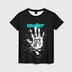 Sick of it – Женская футболка 3D с принтом купить со скидкой в -26%