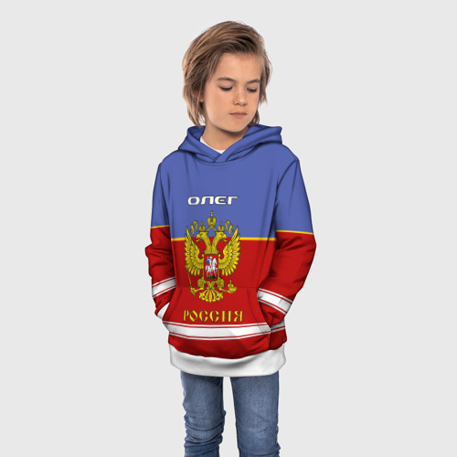 Детская толстовка 3D Хоккеист Олег - фото 3