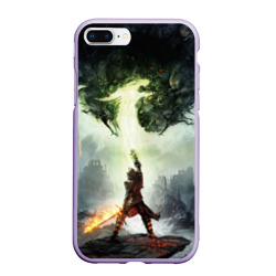 Чехол для iPhone 7Plus/8 Plus матовый Dragon Age: Inquisition