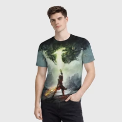 Мужская футболка 3D Dragon Age: Inquisition - фото 2