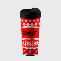 Термокружка-непроливайка Праздничный Slipknot
