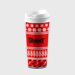 Термокружка-непроливайка Праздничный Slipknot