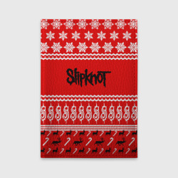Обложка для автодокументов Праздничный Slipknot