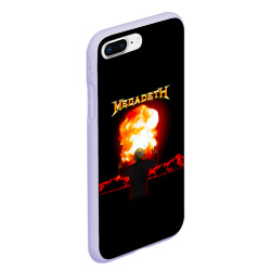 Чехол для iPhone 7Plus/8 Plus матовый Megadeth - фото 2