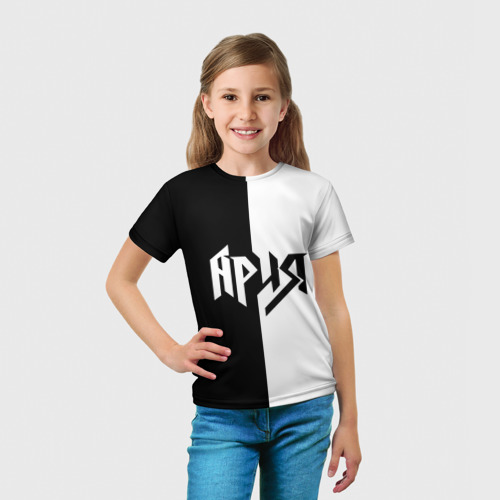 Детская футболка 3D Ария, цвет 3D печать - фото 5