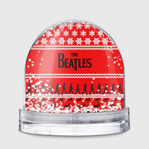 Игрушка Снежный шар Праздничный The Beatles