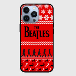 Чехол для iPhone 13 Pro Праздничный The Beatles