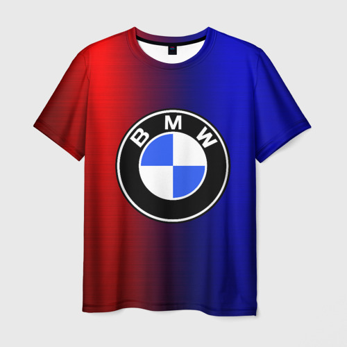 Мужская футболка 3D BMW SPORT ABSTRACT, цвет 3D печать