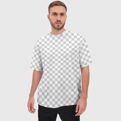 Мужская футболка oversize 3D Прозрачность - фото 2