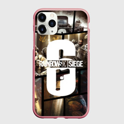 Чехол для iPhone 11 Pro Max матовый Rainbow Six Siege радуга 6 осада R6S