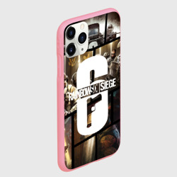 Чехол для iPhone 11 Pro Max матовый Rainbow Six Siege радуга 6 осада R6S - фото 2