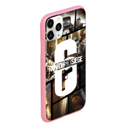 Чехол для iPhone 11 Pro Max матовый Rainbow Six Siege радуга 6 осада R6S - фото 2