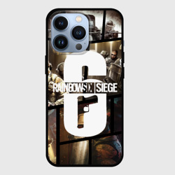 Чехол для iPhone 13 Pro Rainbow Six Siege радуга 6 осада R6S