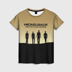 Женская футболка 3D Nickelback