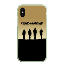 Чехол для iPhone XS Max матовый Nickelback