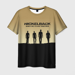 Мужская футболка 3D Nickelback