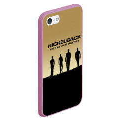 Чехол для iPhone 5/5S матовый Nickelback - фото 2