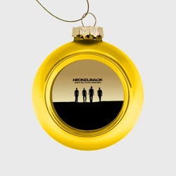 Ёлочный шар стеклянный/пластиковый Nickelback