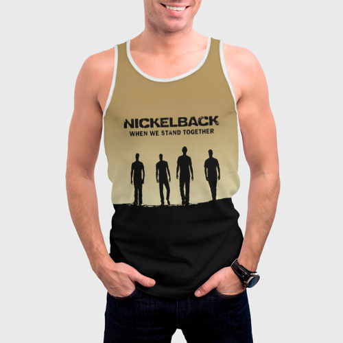 Мужская майка 3D Nickelback - фото 3
