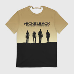 Мужская футболка 3D Nickelback