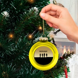 Ёлочный шар стеклянный/пластиковый Nickelback - фото 2