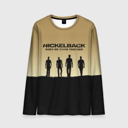 Мужской лонгслив 3D Nickelback