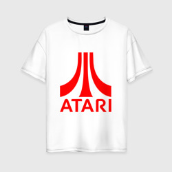 Женская футболка хлопок Oversize Atari