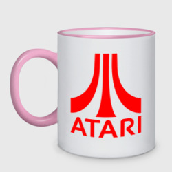 Кружка двухцветная Atari