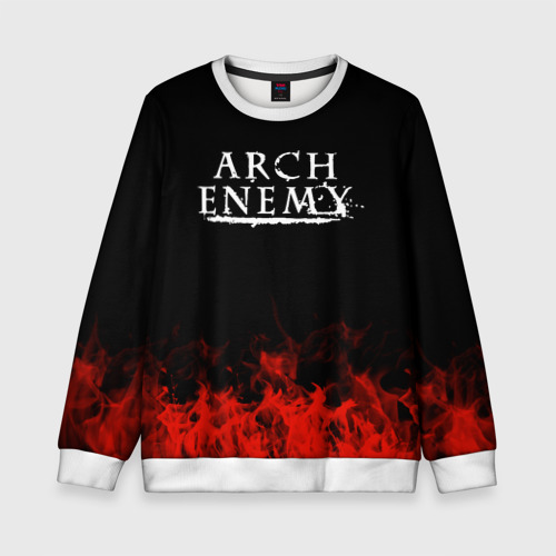 Детский свитшот 3D Arch Enemy, цвет 3D печать