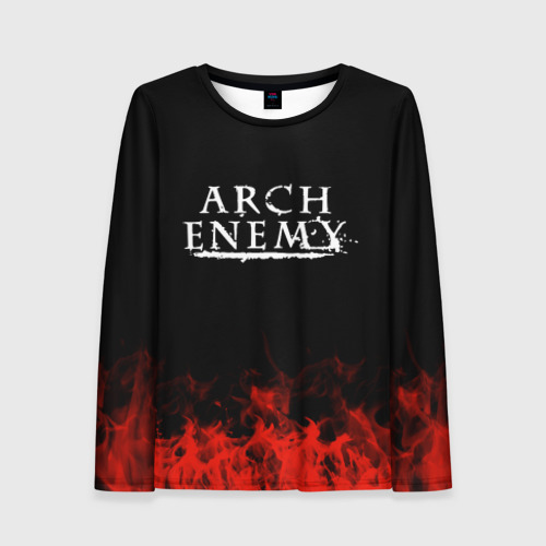 Женский лонгслив 3D Arch Enemy, цвет 3D печать