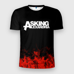 Мужская футболка 3D Slim Asking Alexandria