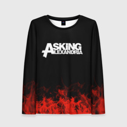 Женский лонгслив 3D Asking Alexandria